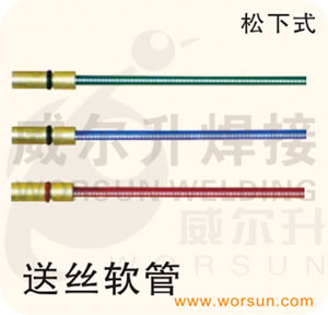 焊接配件 CO2气保护焊枪配件 松下式送丝软管(浙江威尔升)